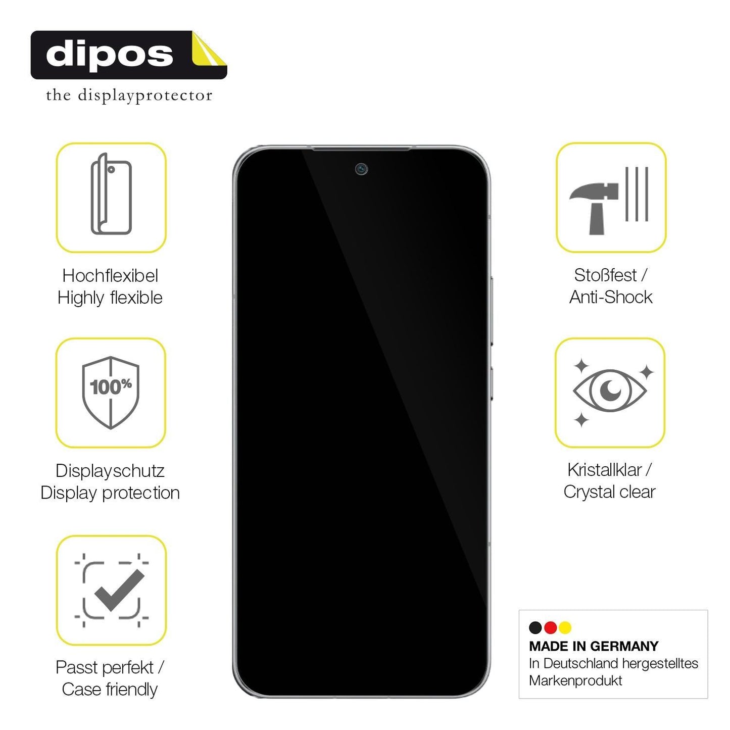 2x 3D Full Cover Schutzfolie für Honor GT Pro (7)