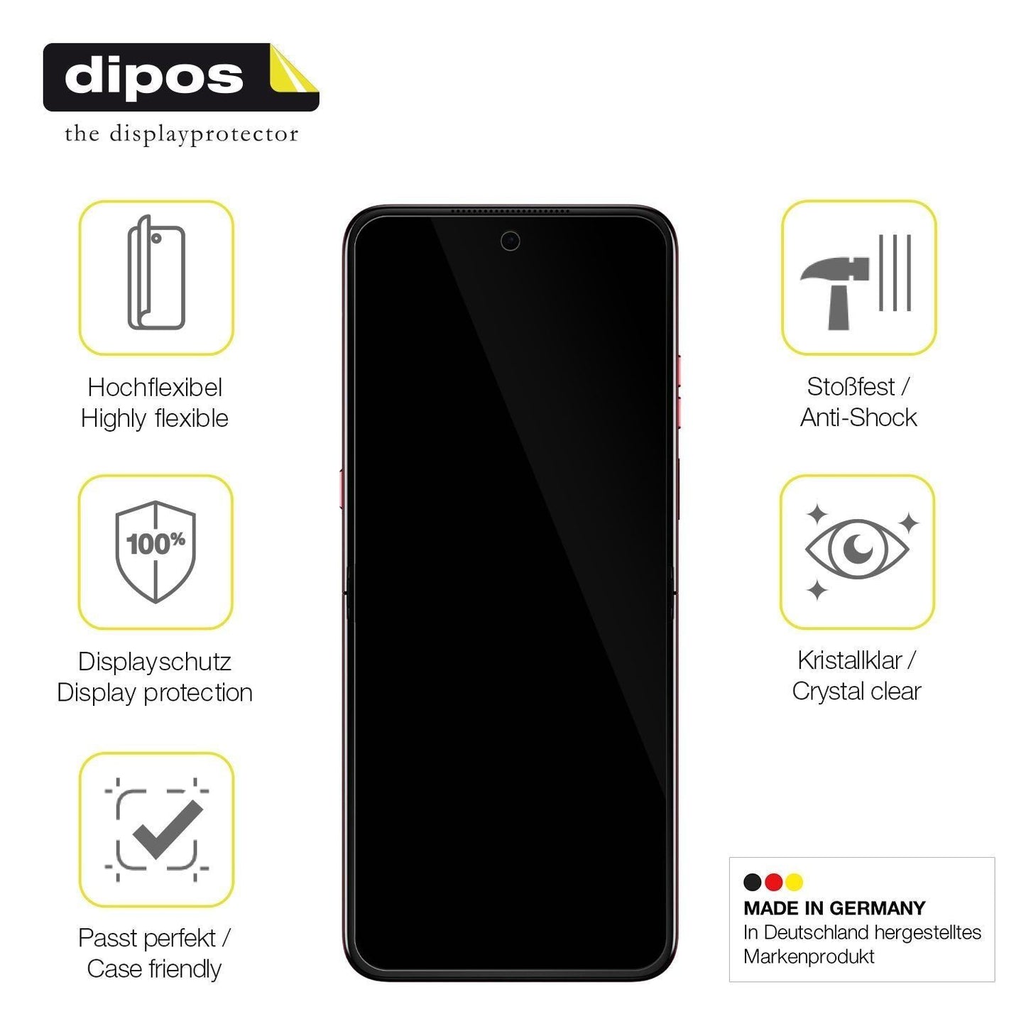 2x 3D Full Cover Schutzfolie für Motorola Razr 60 (7)
