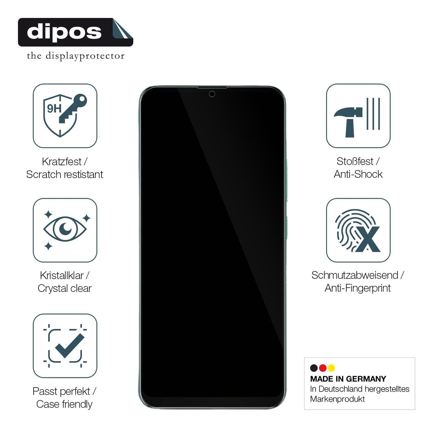 2x 9H Schutzfolie für Coolpad Fengshang 60 Pro Pan (7)
