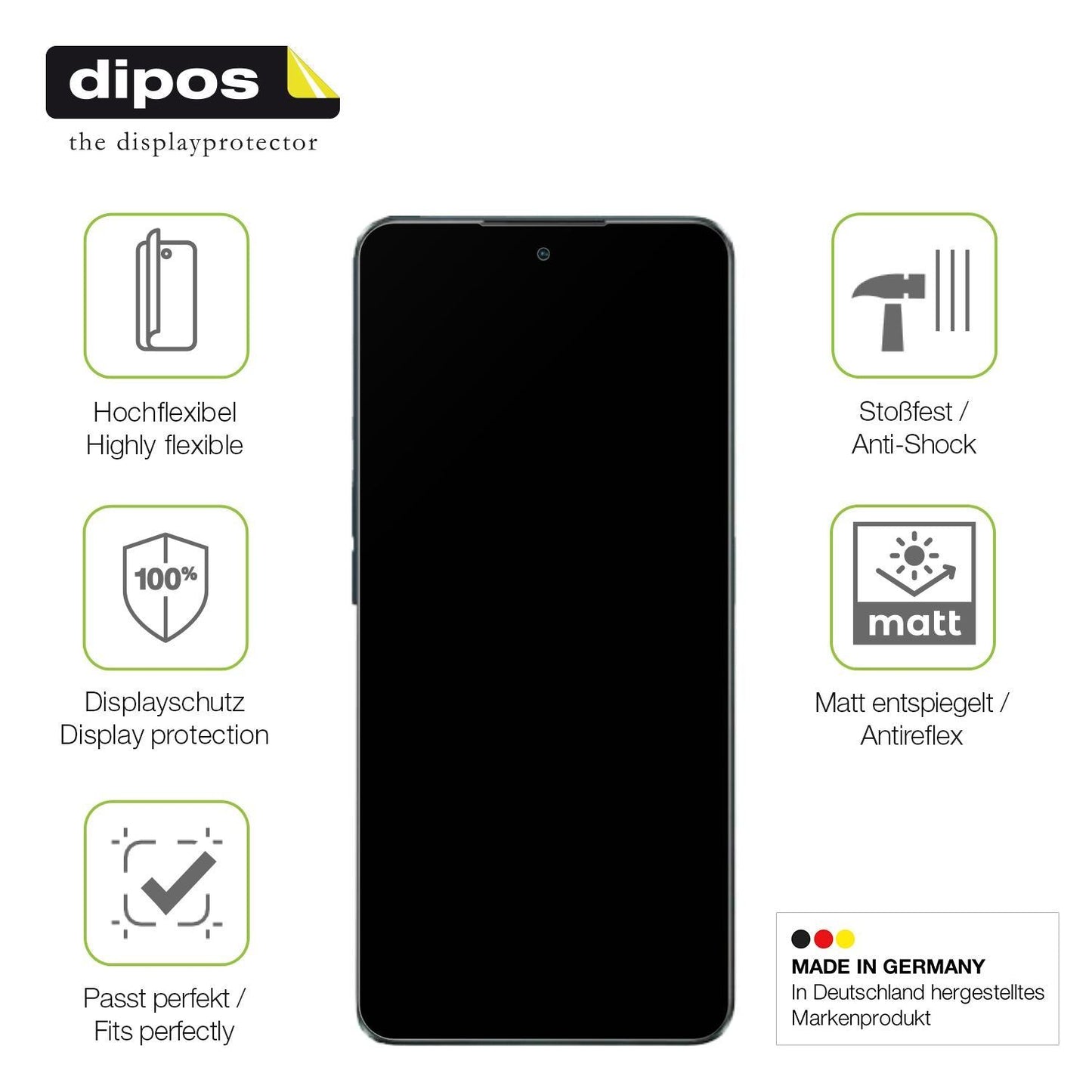 2x Full Cover Schutzfolie matt für Oppo K13x 5G (7)