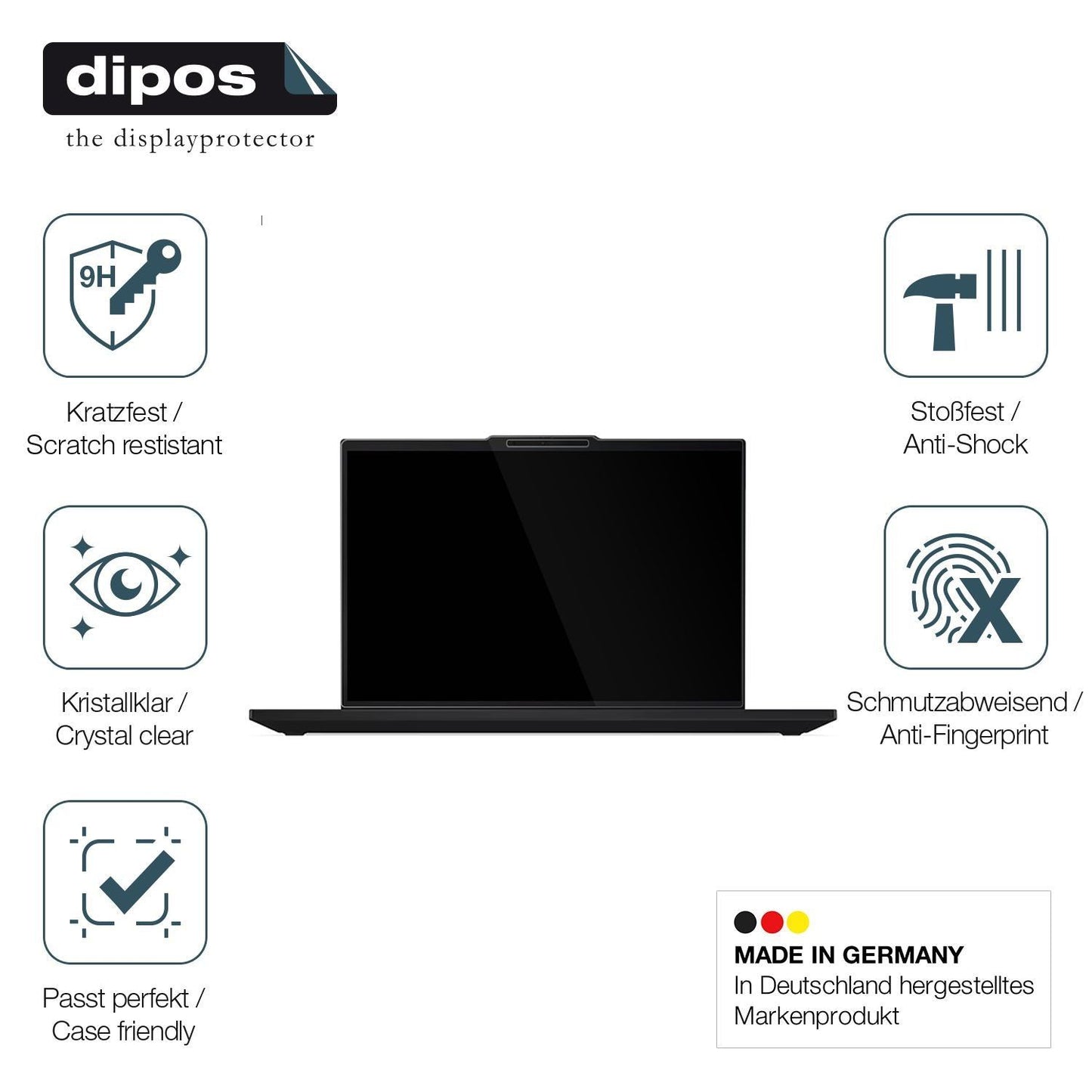 2x 9H Schutzfolie für Lenovo ThinkPad T16 Gen4 Pan (7)