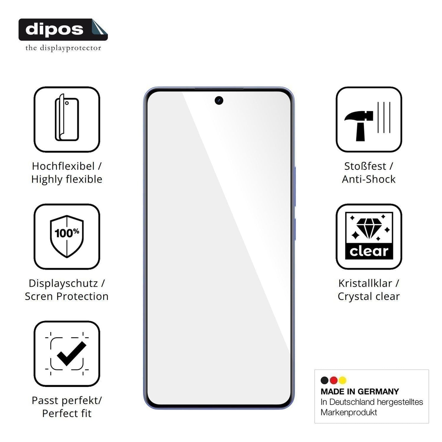 2x 3D Full Cover Schutzfolie für Realme Narzo Powe (7)