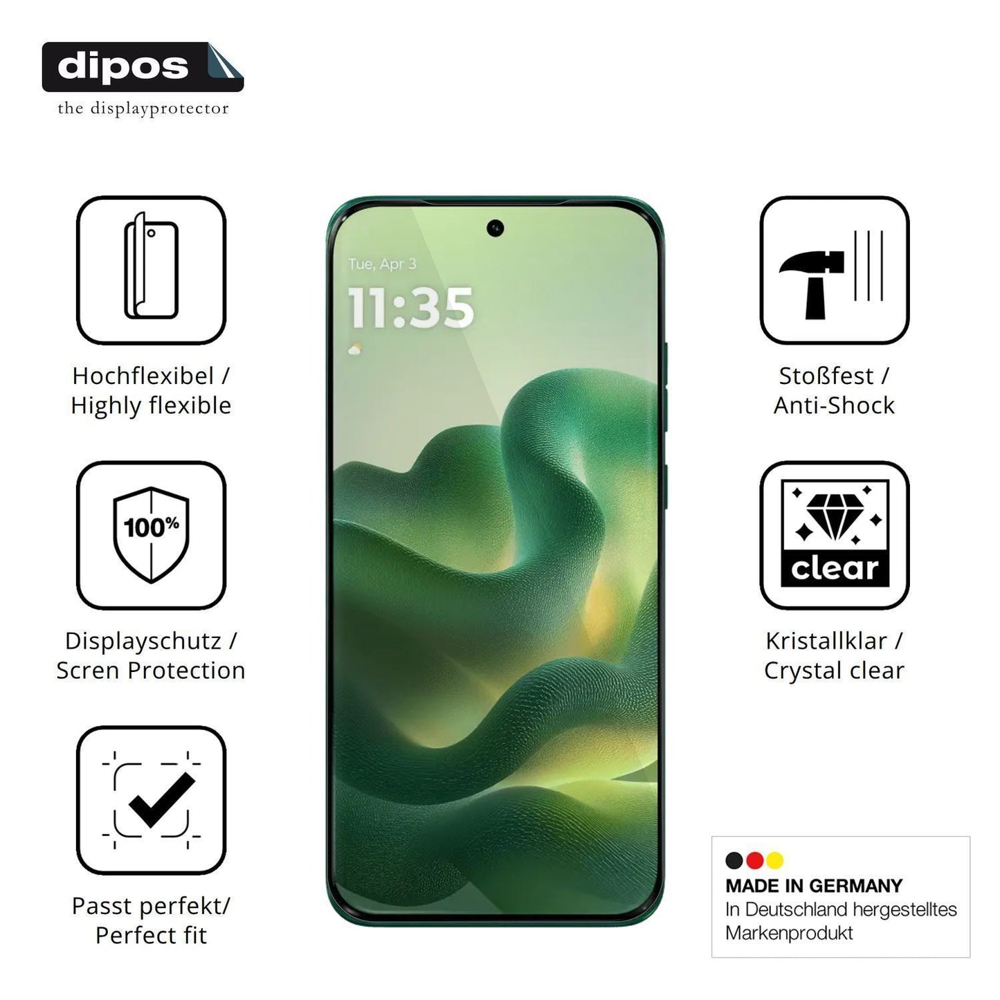 2x 3D Full Cover Schutzfolie für Motorola Edge 70 (7)