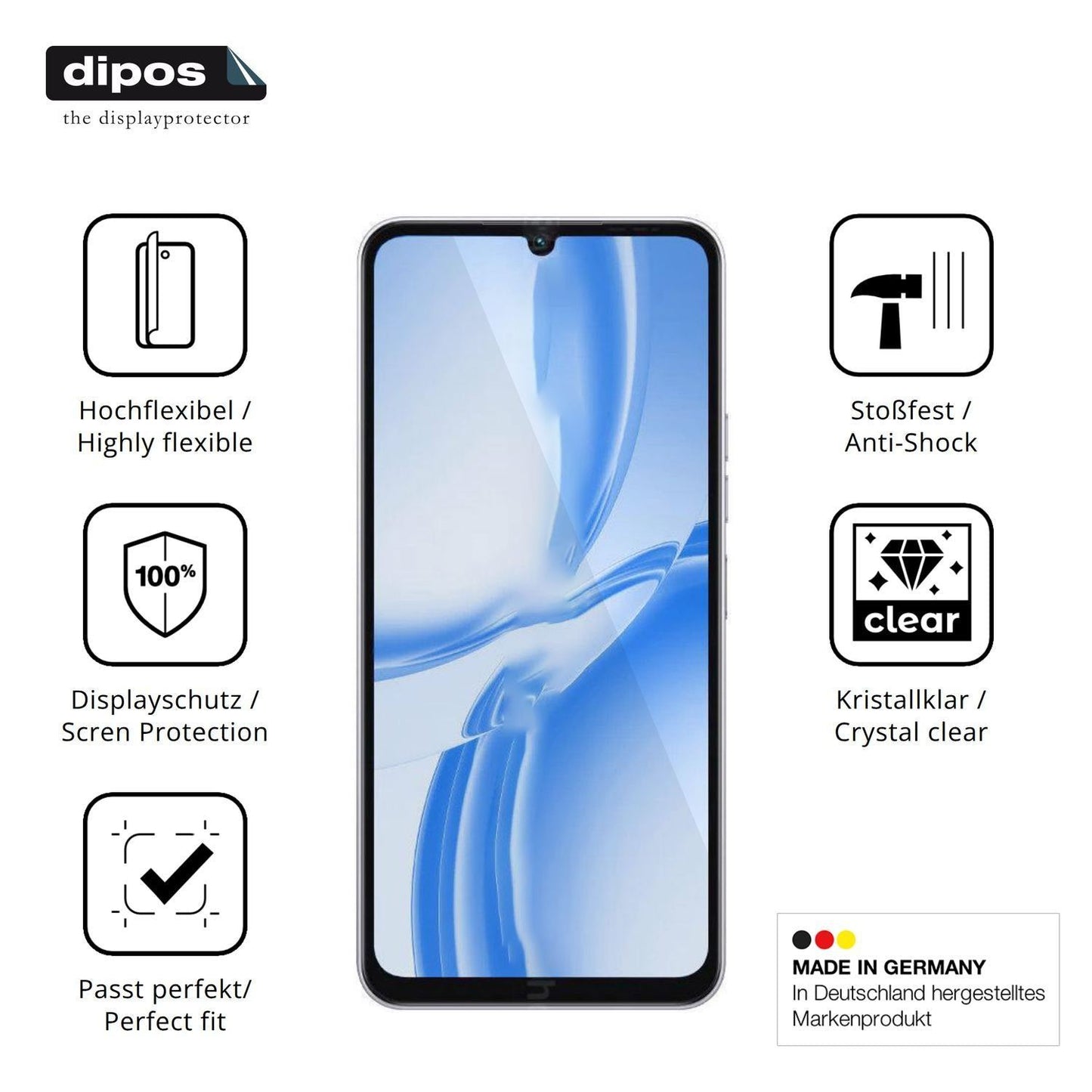 2x 3D Full Cover Schutzfolie für Tecno Pop X (7)