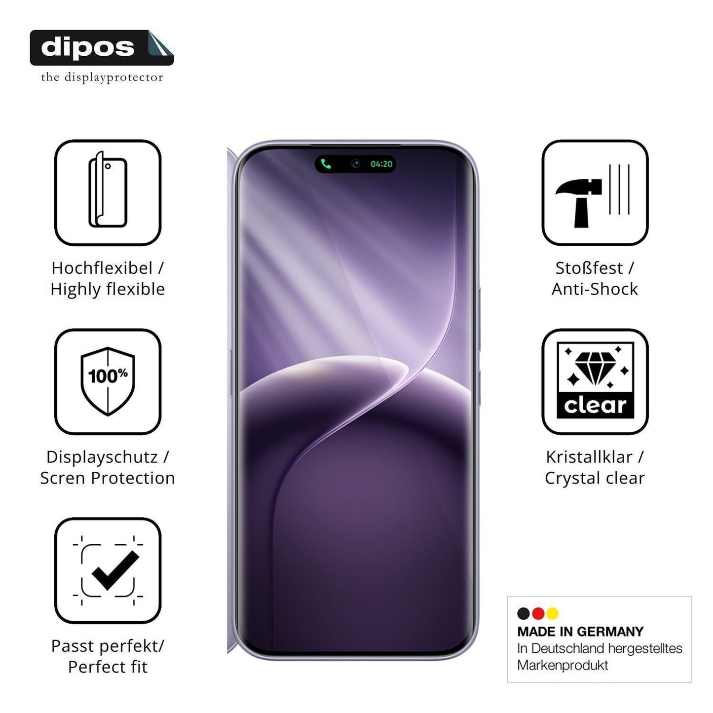 2x 3D Full Cover Schutzfolie für Tecno Camon 50 Ul (7)