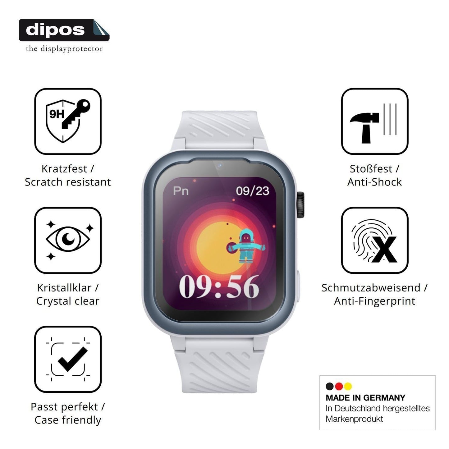 2x 9H Schutzfolie für garett Essa 4G Panzerfolie (7)