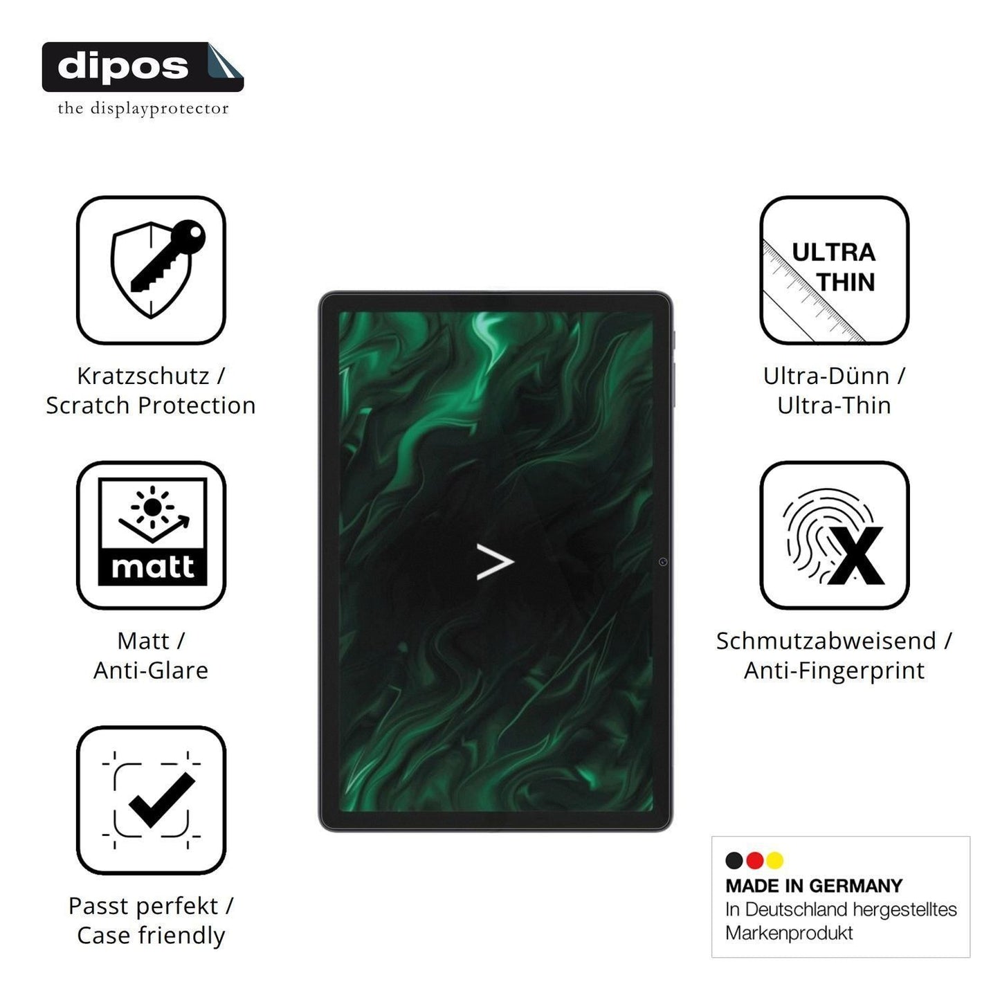 2x Schutzfolie matt für Digma Pro Zenith Display-S (7)