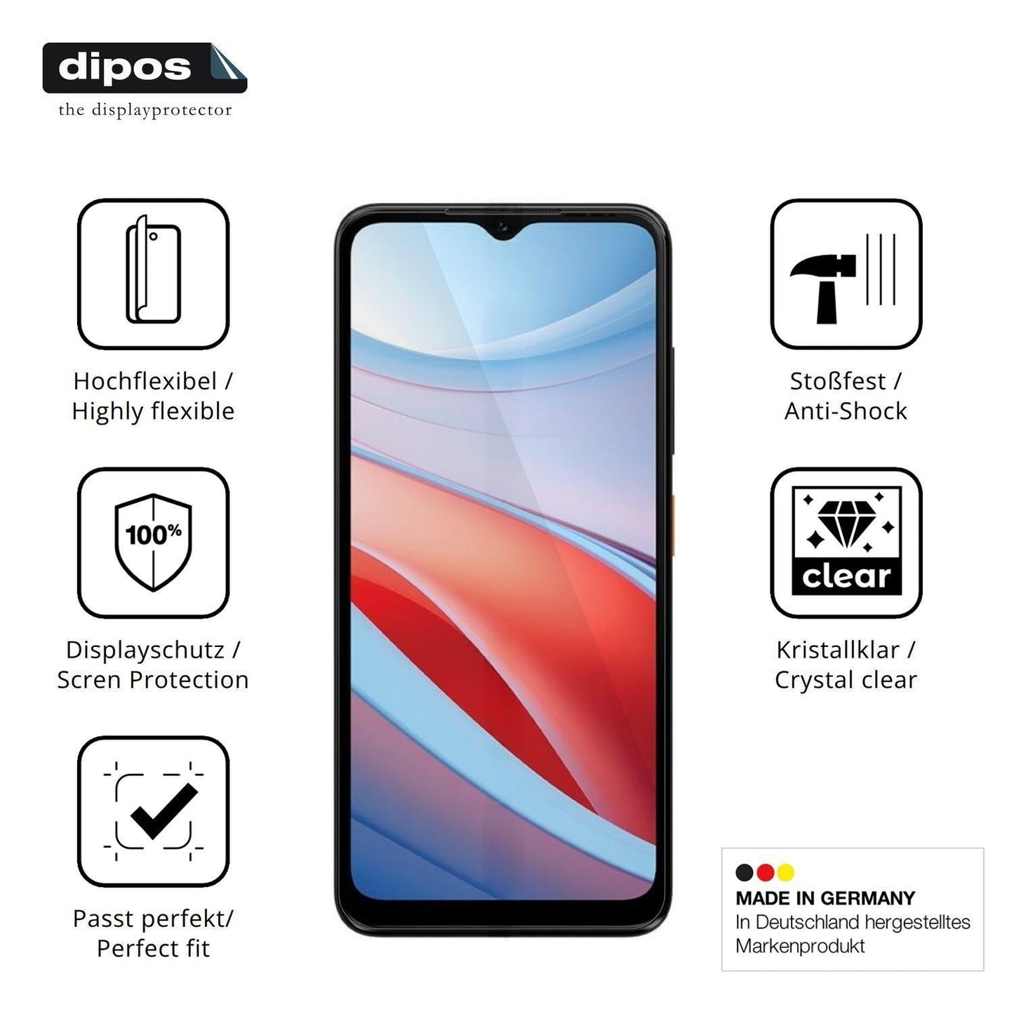 2x 3D Full Cover Schutzfolie für MaxCom MS652 (7)