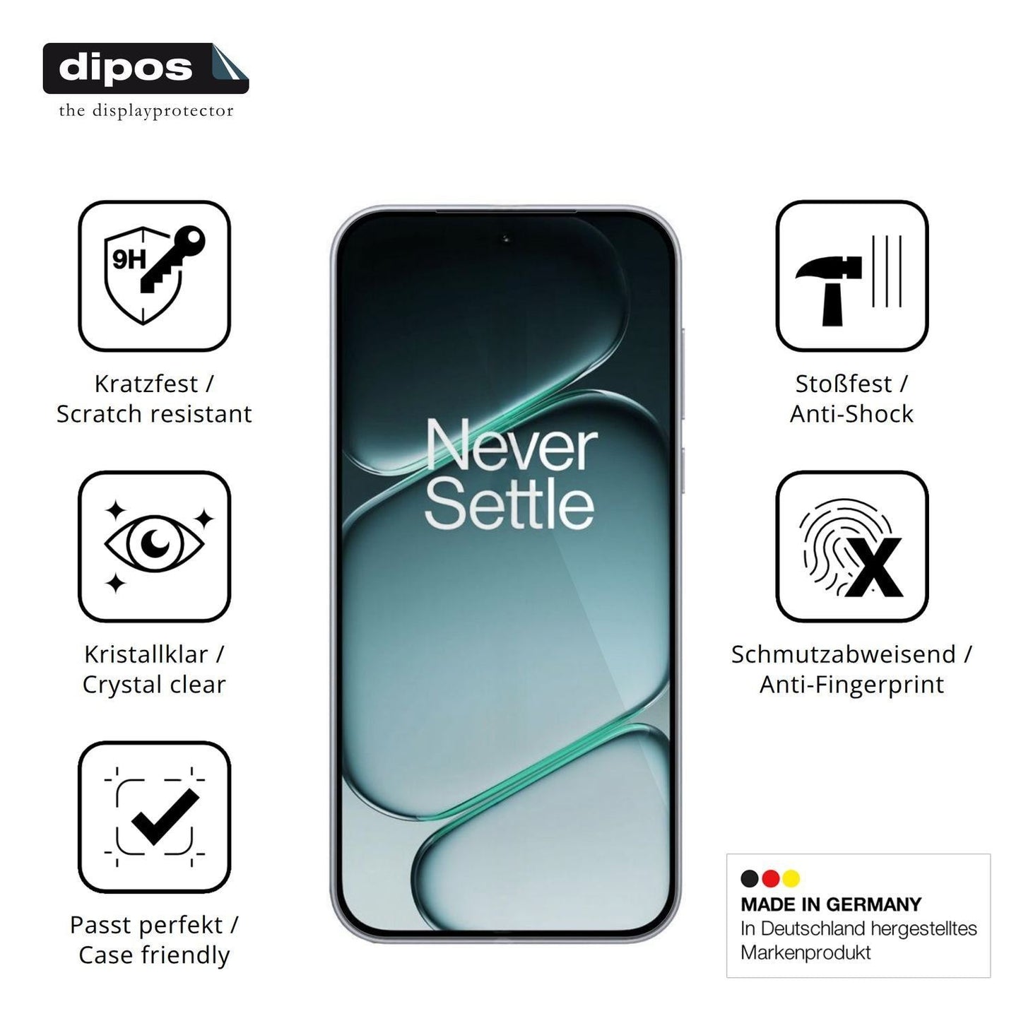 2x 9H Schutzfolie für OnePlus Nord 6 Panzerfolie (7)