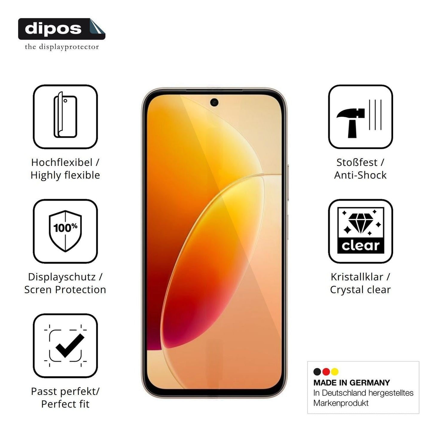 2x 3D Full Cover Schutzfolie für Vivo Y500s (7)
