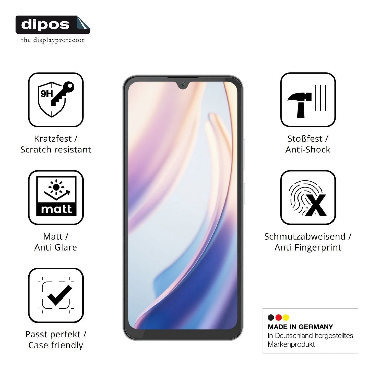 2x 9H Schutzfolie matt für Doogee M30 Pro Panzerfo (7)