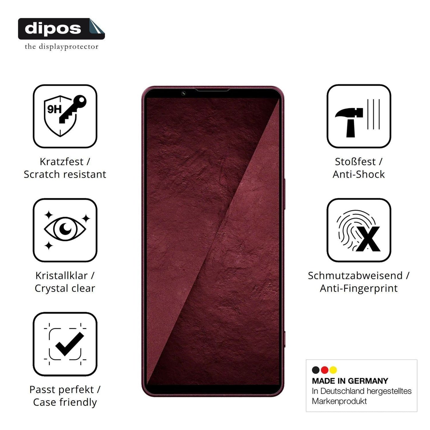2x 9H Schutzfolie für Sony Xperia 1 VIII Panzerfol (7)