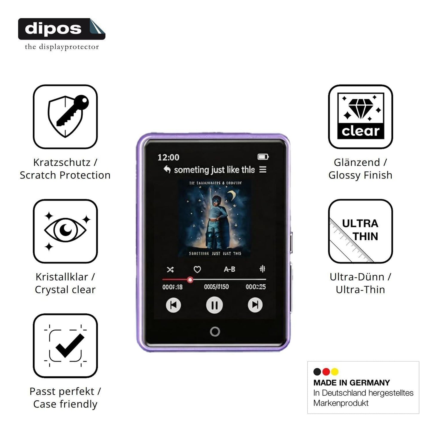 4x Schutzfolie klar für PINHUI M7 Display-Schutzfo (7)
