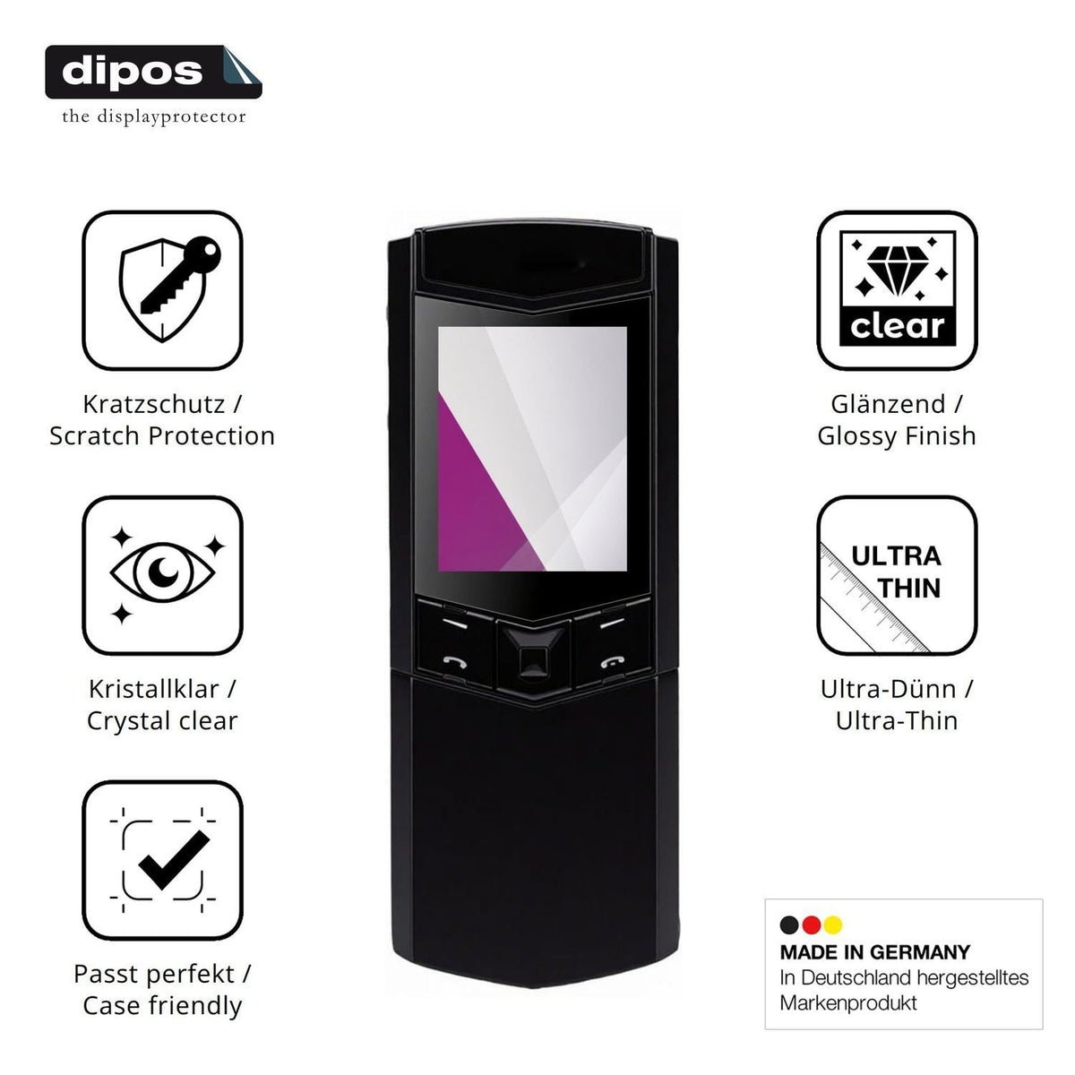 4x Schutzfolie klar für Plyisty V888 Pro Display-S (7)