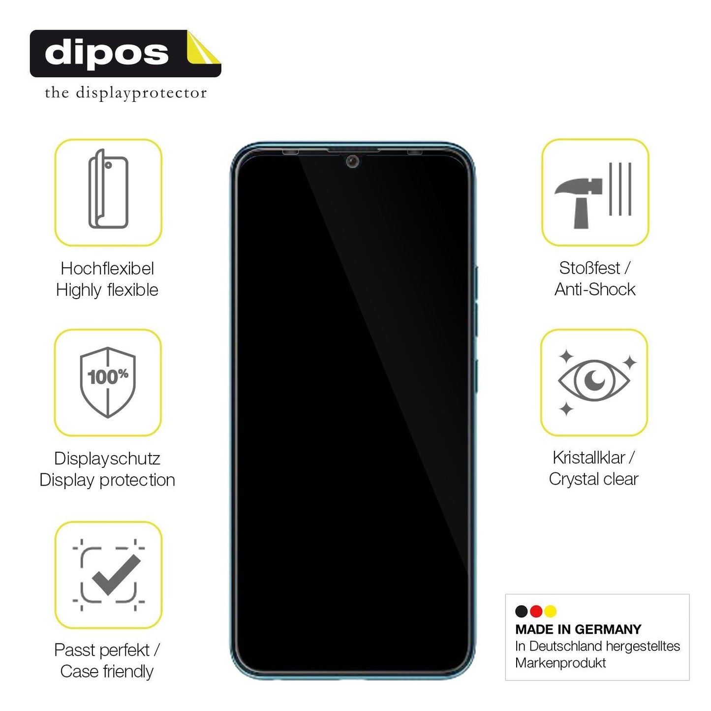 1x 3D Full Cover Schutzfolie für Tecno Spark 9 (7)