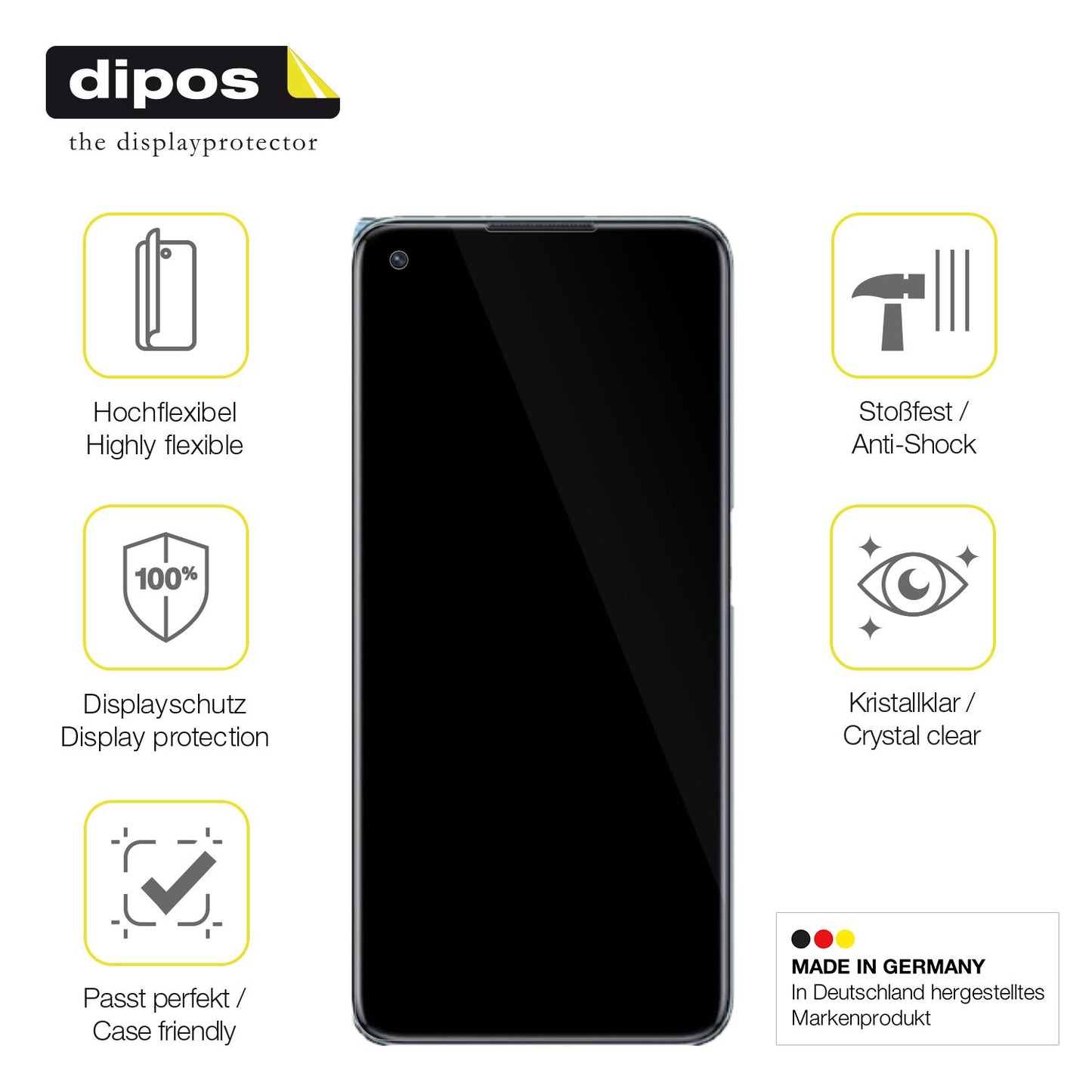 2x 3D Full Cover Schutzfolie für Oppo K10 5G (7)