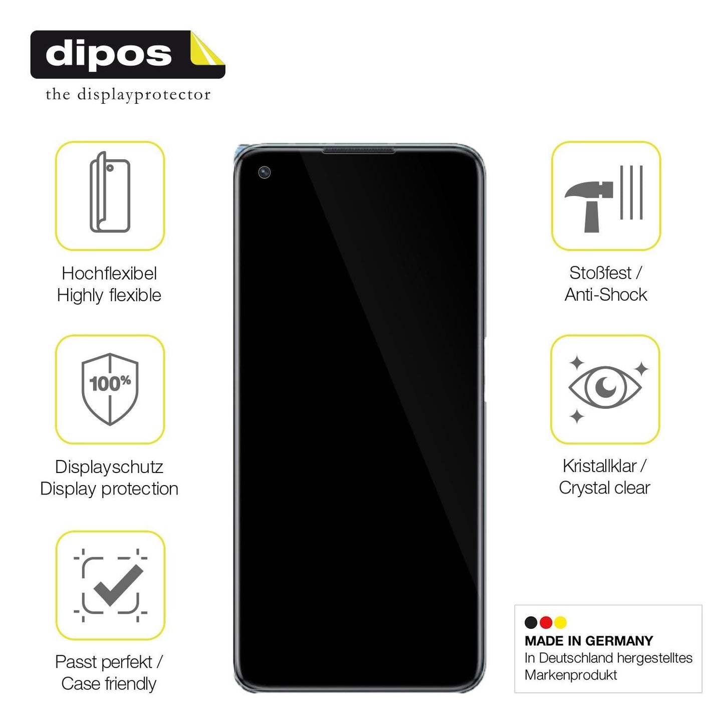 3x 3D Full Cover Schutzfolie für Oppo K10 5G (7)