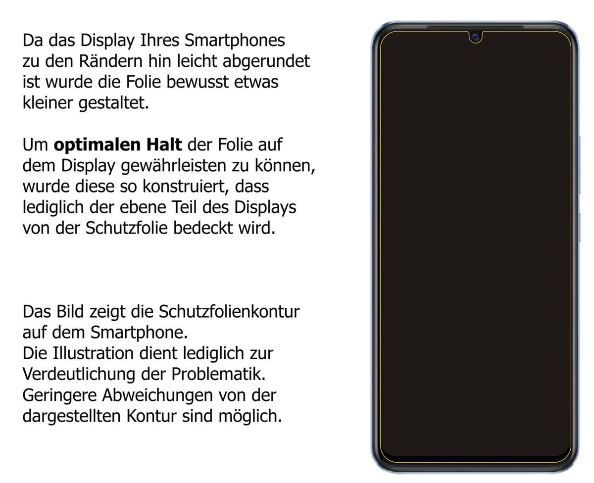 5x Schutzfolie matt für Vivo V23e 5G Display-Schut (6)