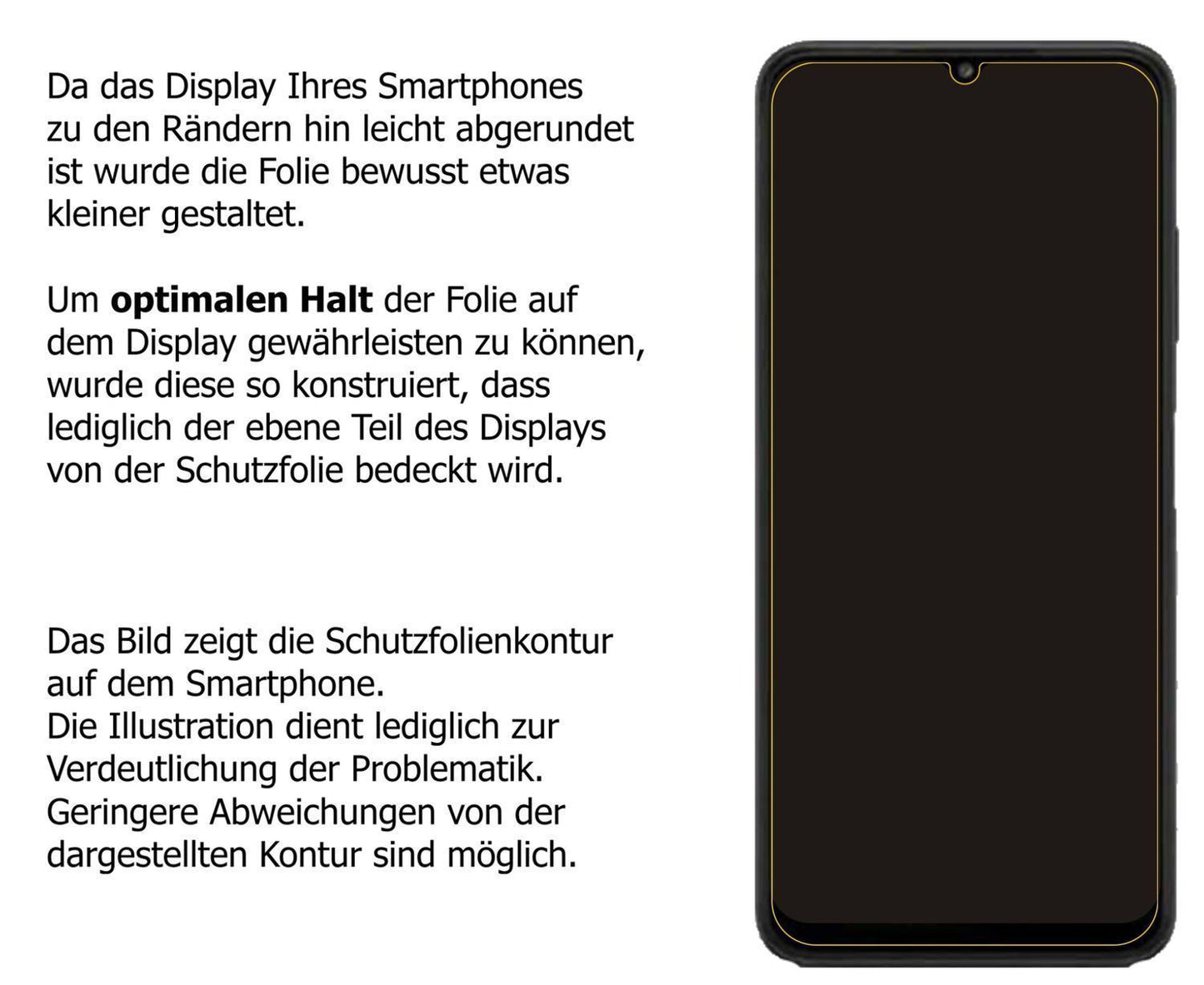 Blickschutzfolie für Samsung Galaxy Wide 5 matt Sc (5)