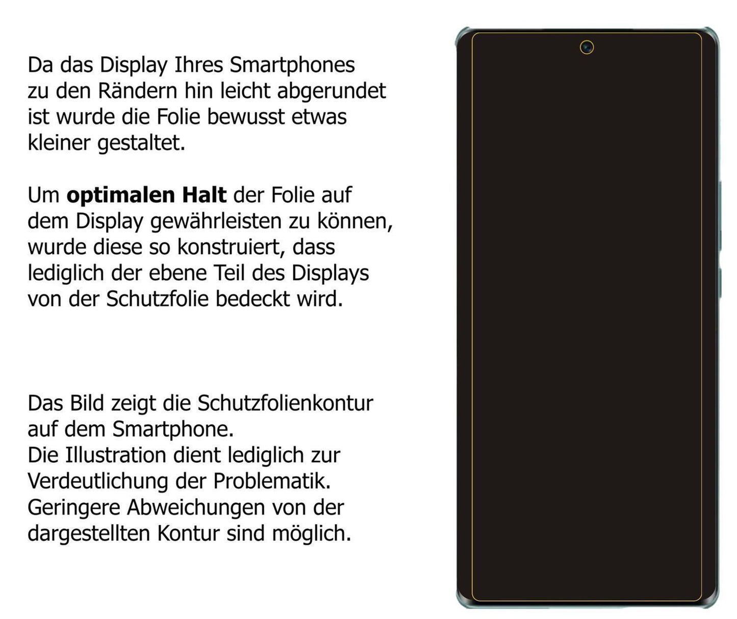 5x Schutzfolie klar für Honor 60 Pro Display-Schut (5)