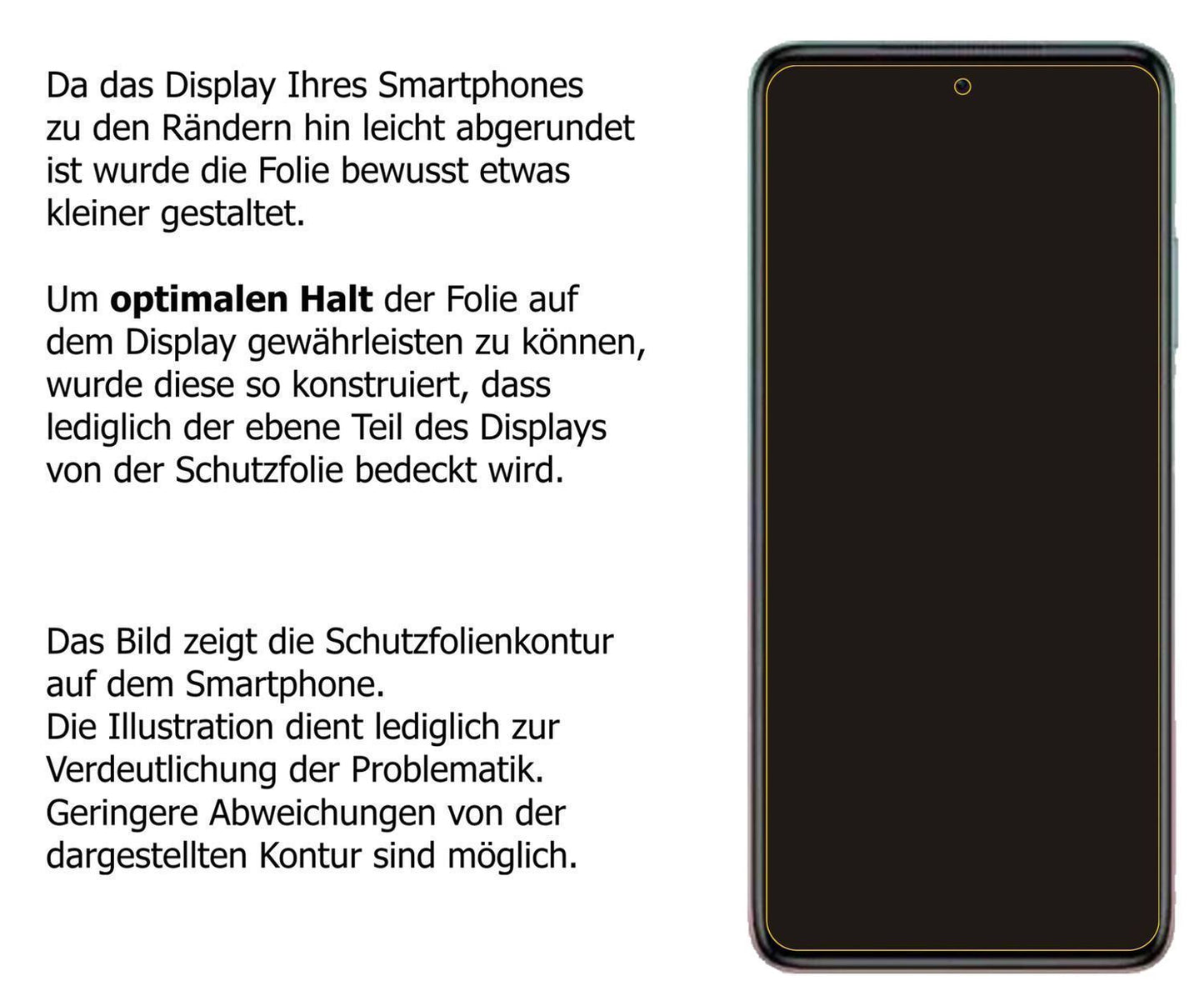 Blickschutzfolie für Xiaomi Redmi Note 11T matt Sc (5)