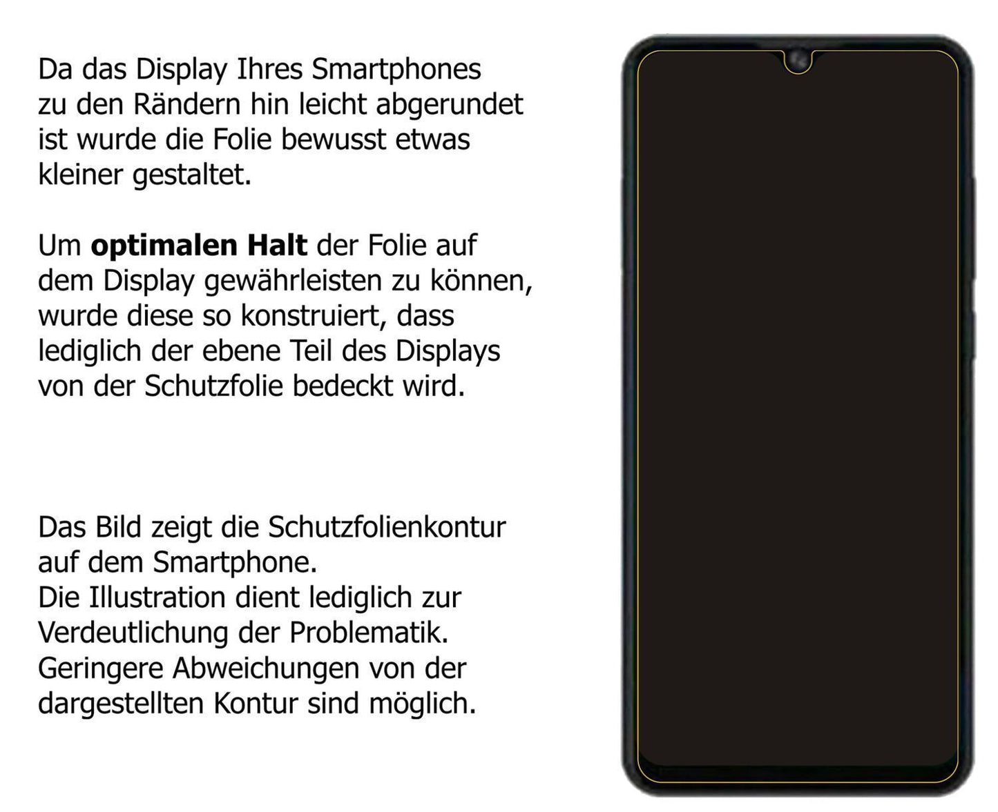 1x Schutzfolie matt für ZTE Blade A51 lite Display (6)