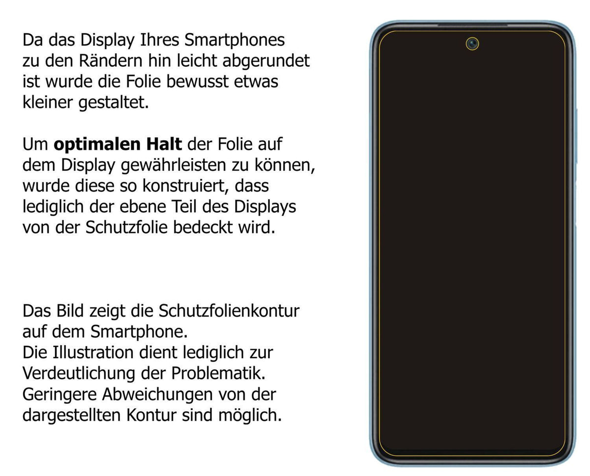 6x Schutzfolie matt für Xiaomi Redmi 10 Display-Sc (6)