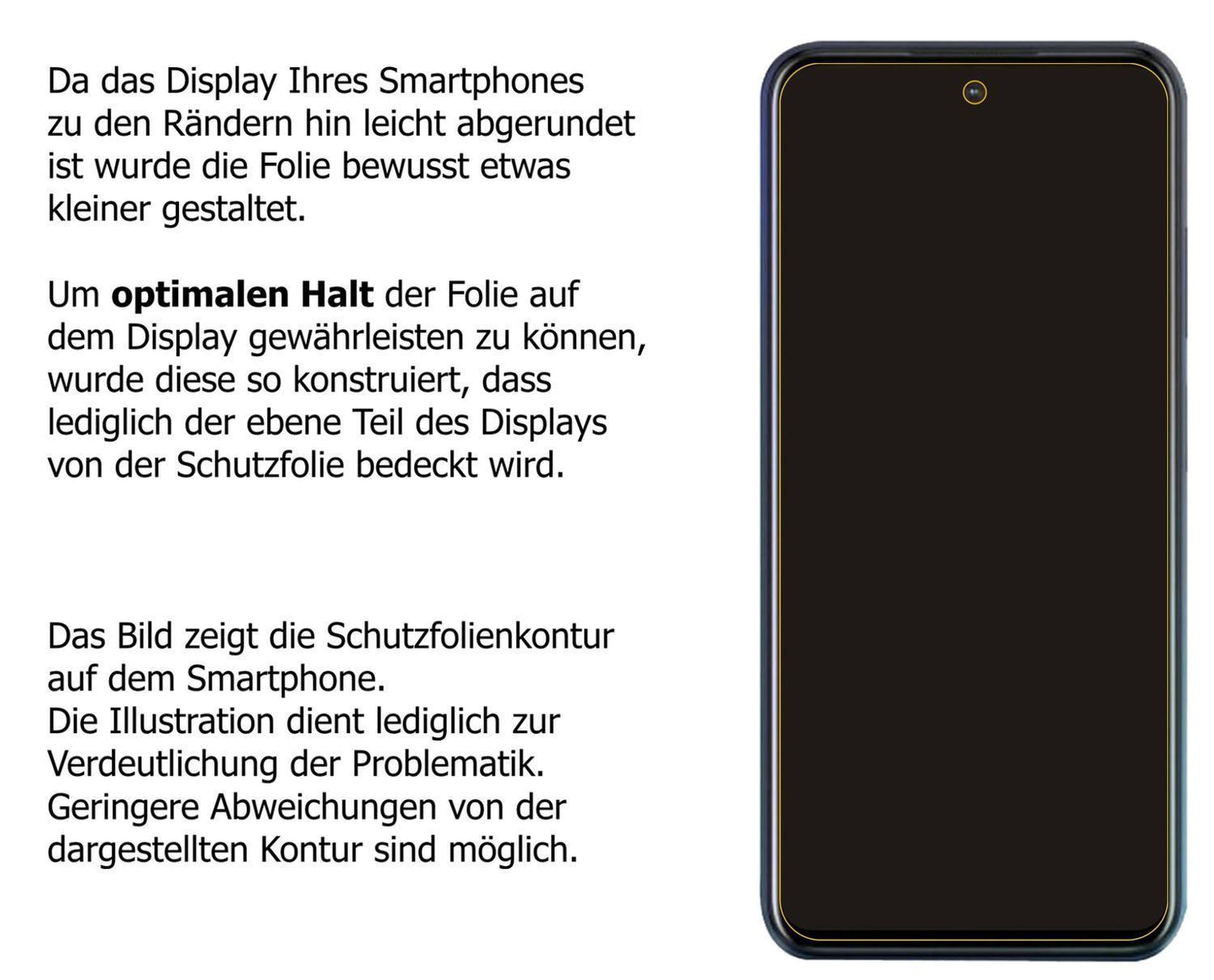 6x Schutzfolie matt für HTC Desire 21 Pro 5G Displ (6)