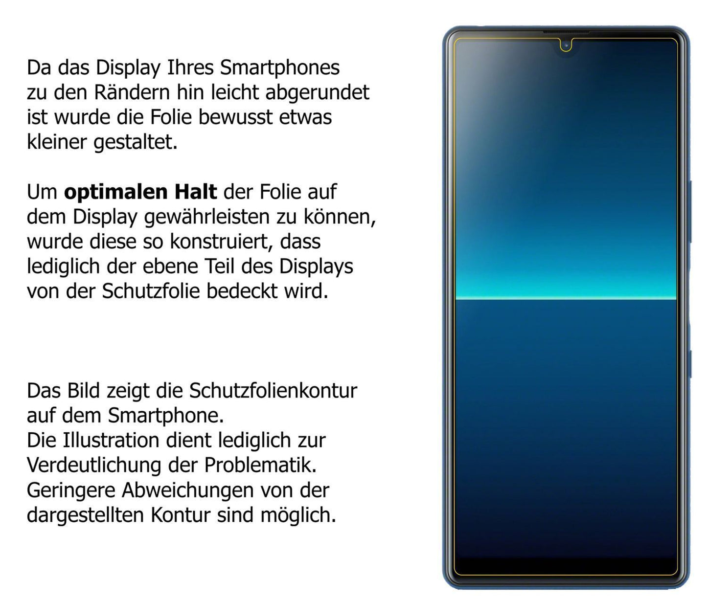 6x Schutzfolie matt für Sony Xperia L4 Display-Sch (6)