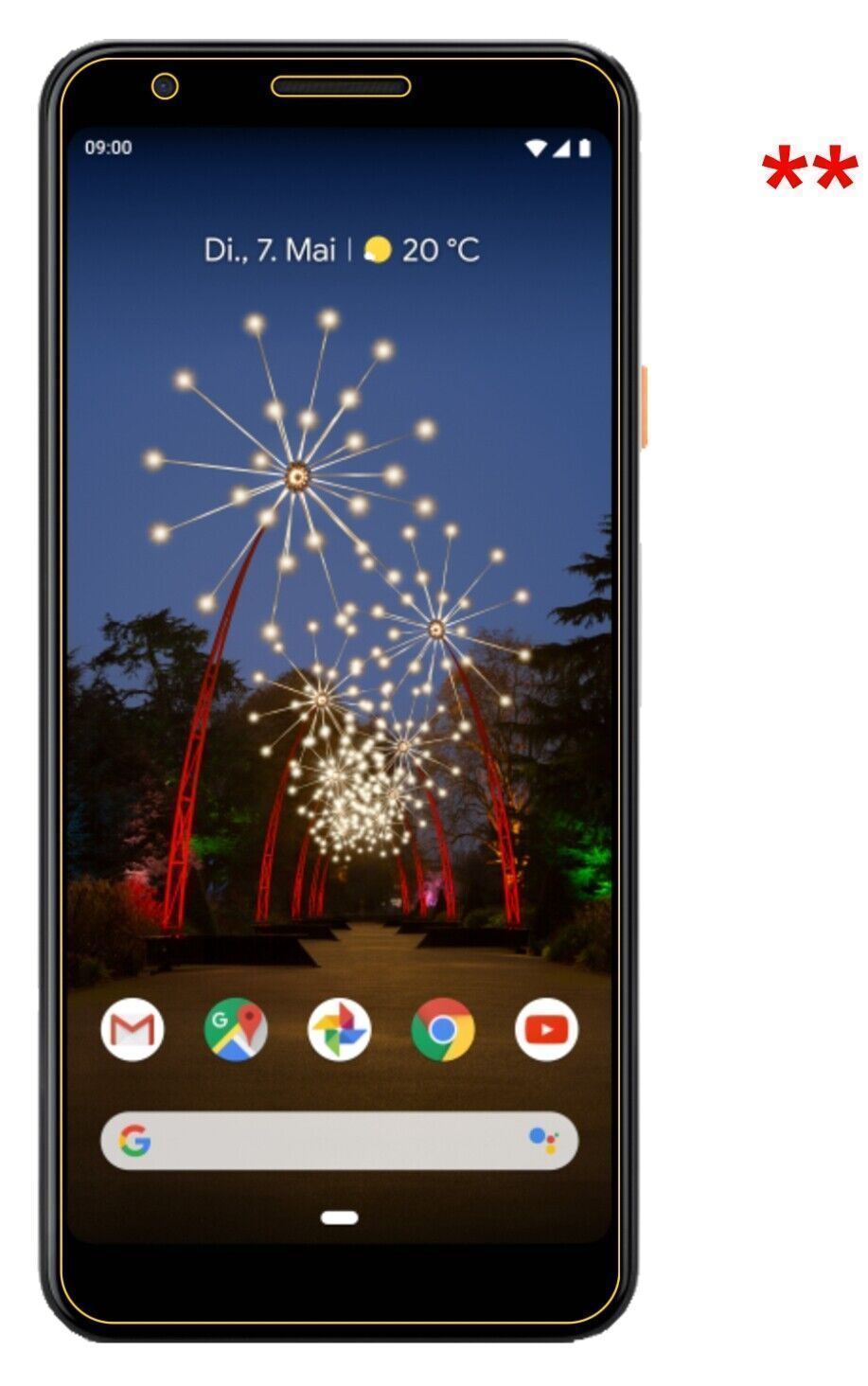 5x Schutzfolie klar für Google Pixel 3a Display-Sc (5)