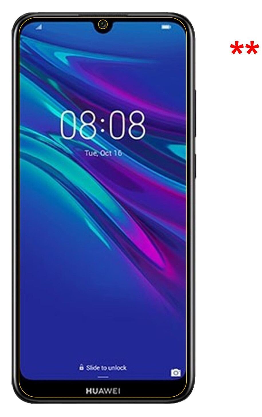 6x Schutzfolie klar für Huawei Y6 (2019) Display-S (5)