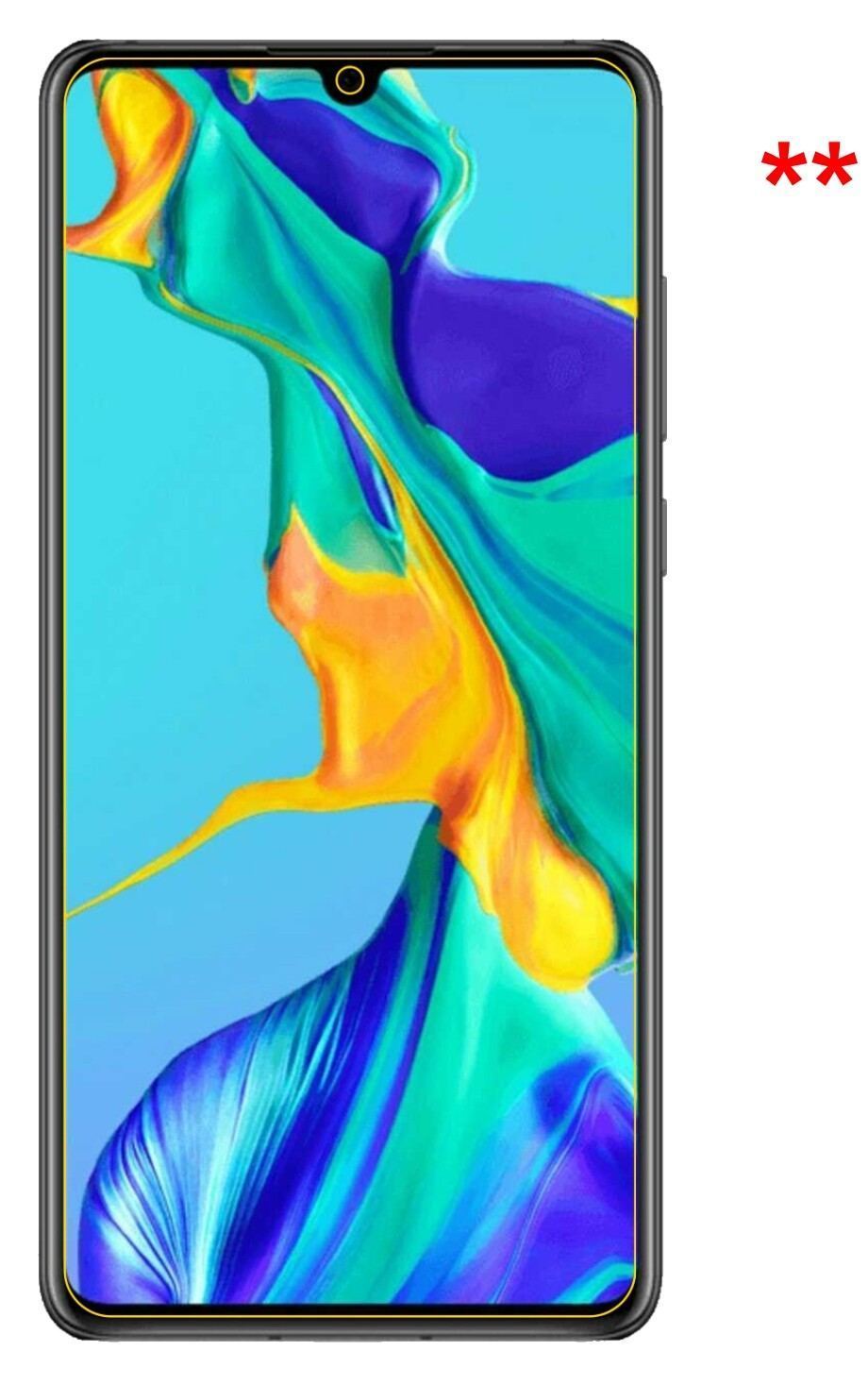 4x Schutzfolie klar für Huawei P30 Display-Schutzf (5)