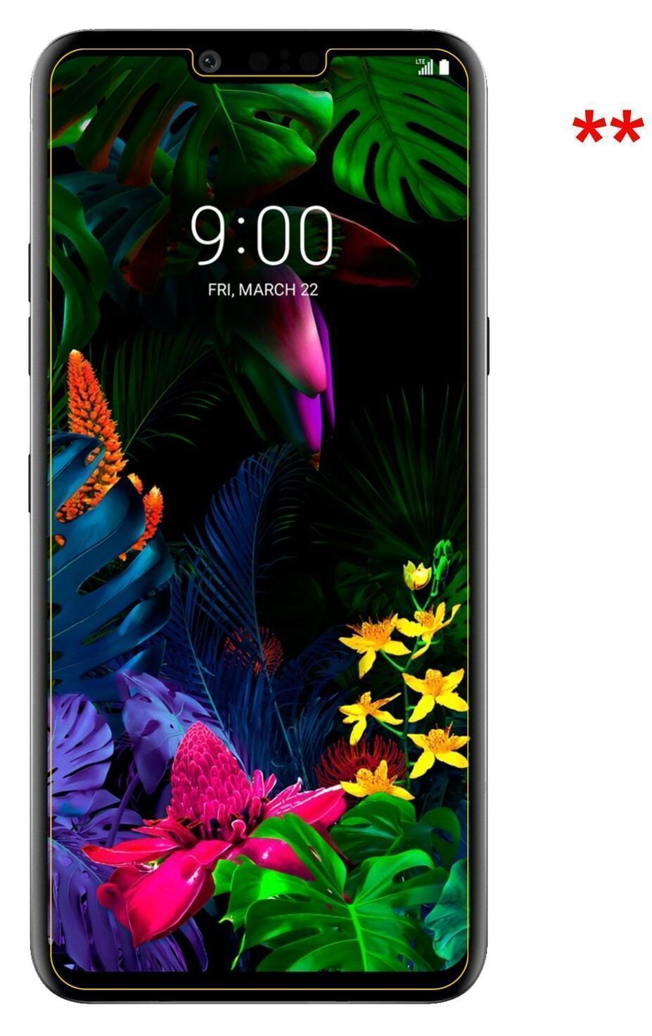 4x Schutzfolie klar für LG G8 ThinQ Display-Schutz (5)