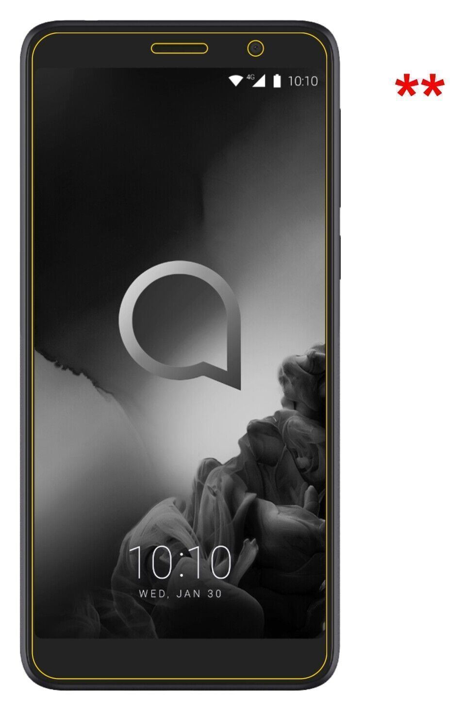 5x Schutzfolie matt für Alcatel 1C (2019) Display- (6)