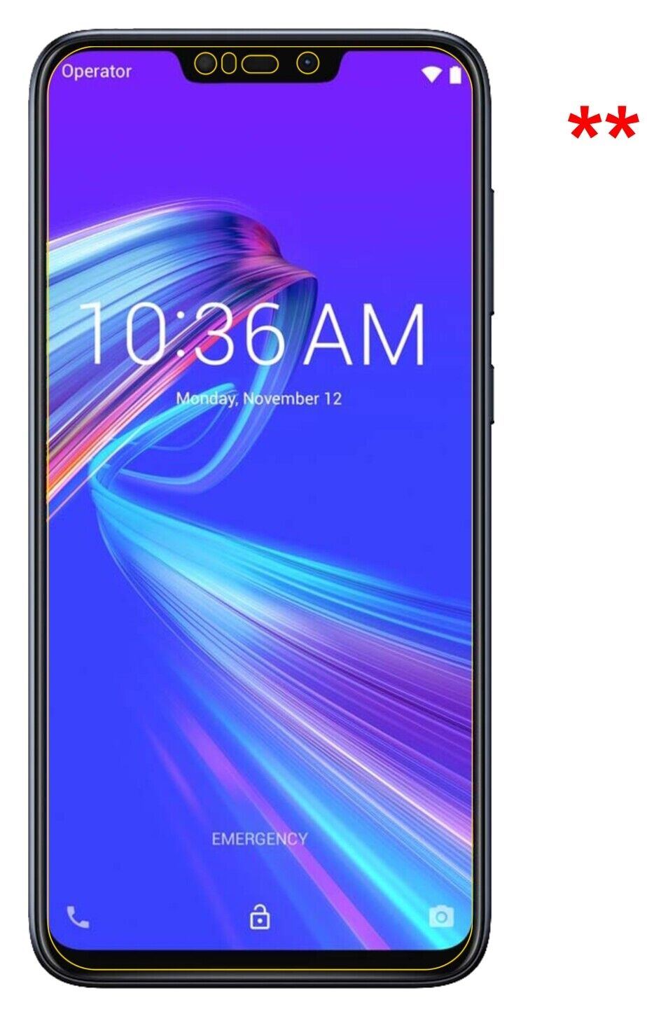 1x Schutzfolie klar für Asus ZenFone Max (M2) Disp (5)