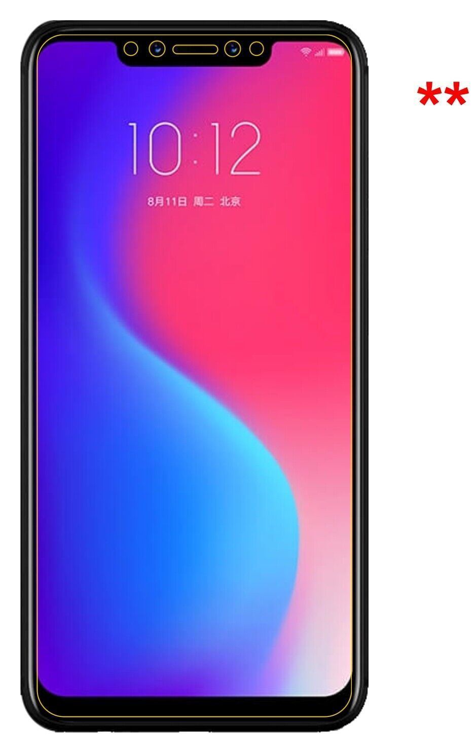5x Schutzfolie klar für Lenovo S5 Pro Display-Schu (5)