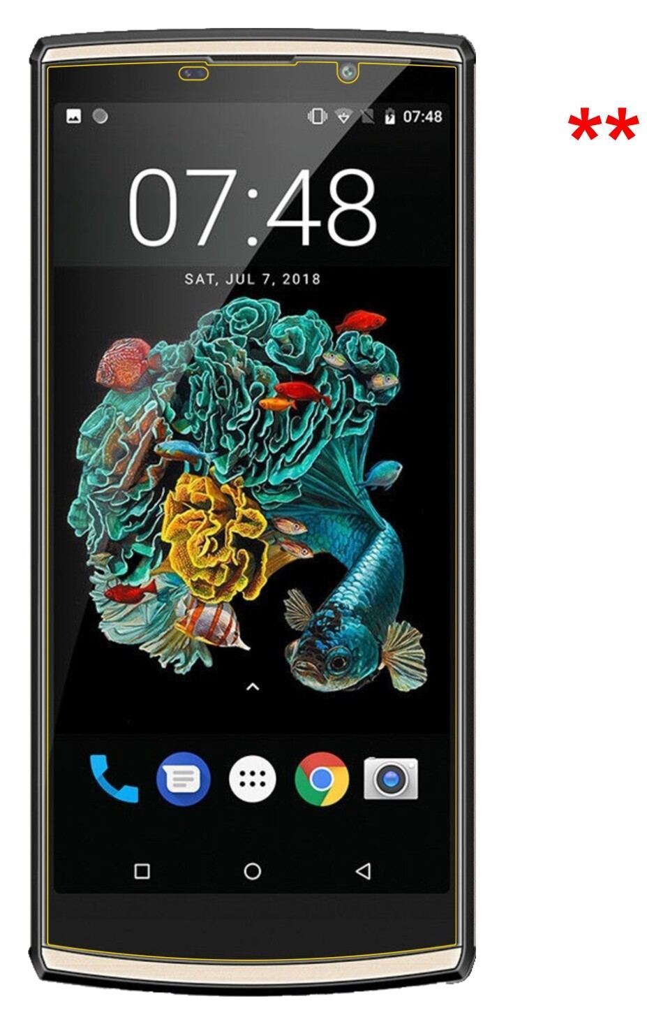 Blickschutzfolie für Oukitel K7 matt Schutzfolie P (5)