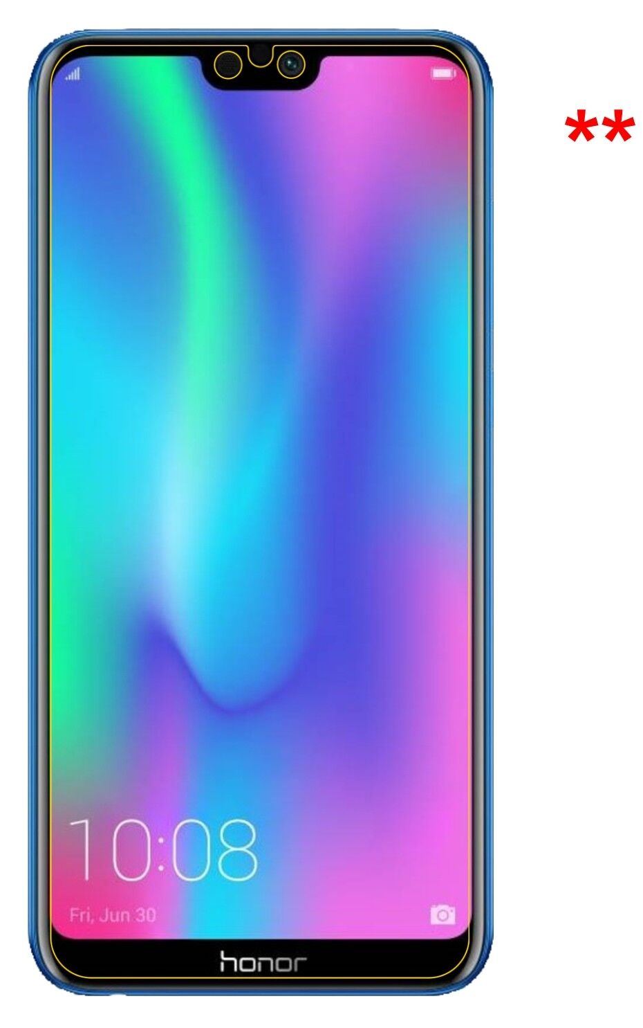 1x 9H Schutzfolie matt für Honor 9N Panzerfolie (9)