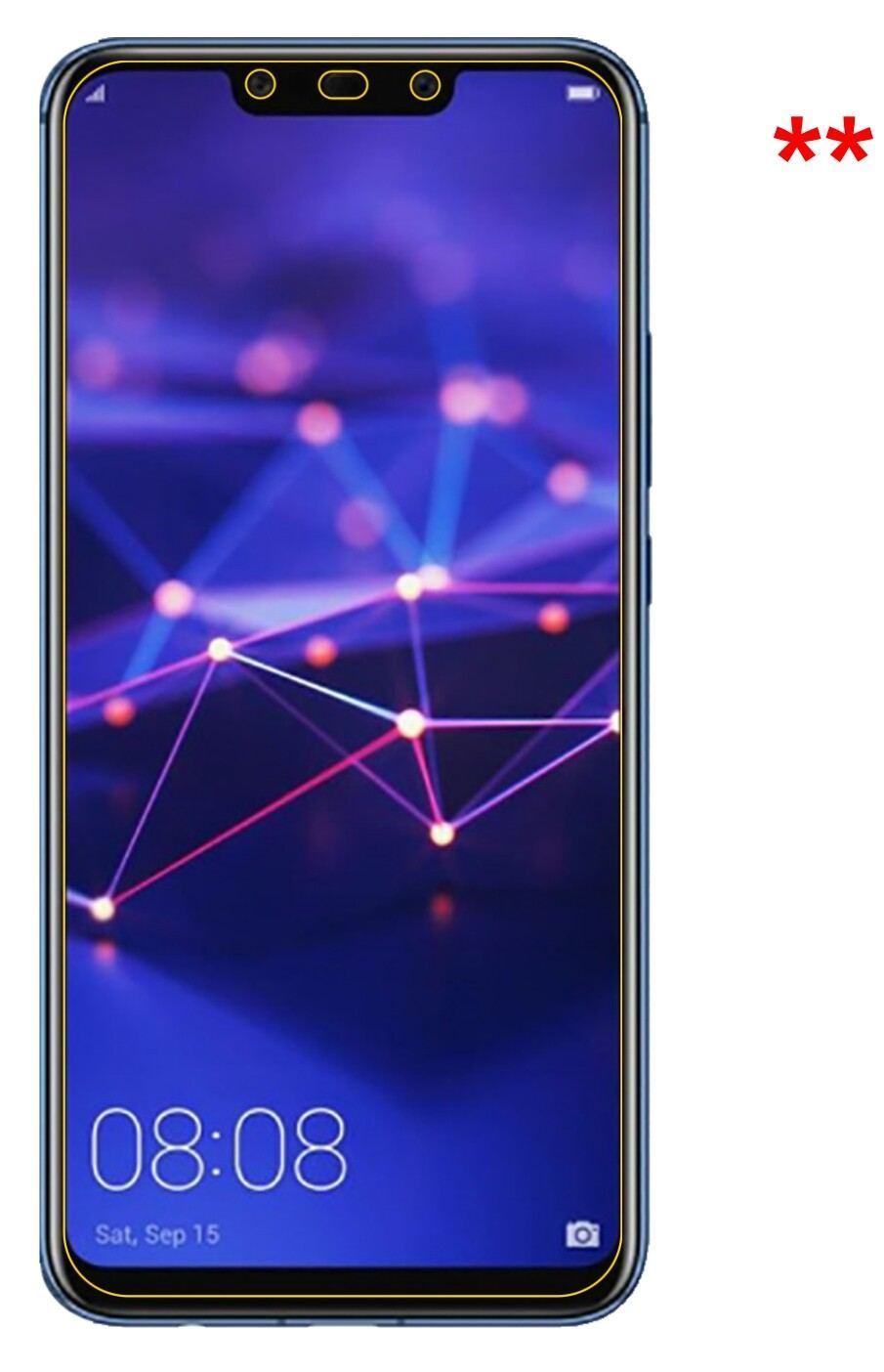 2x Schutzfolie klar für Huawei Mate 20 Lite Displa (5)