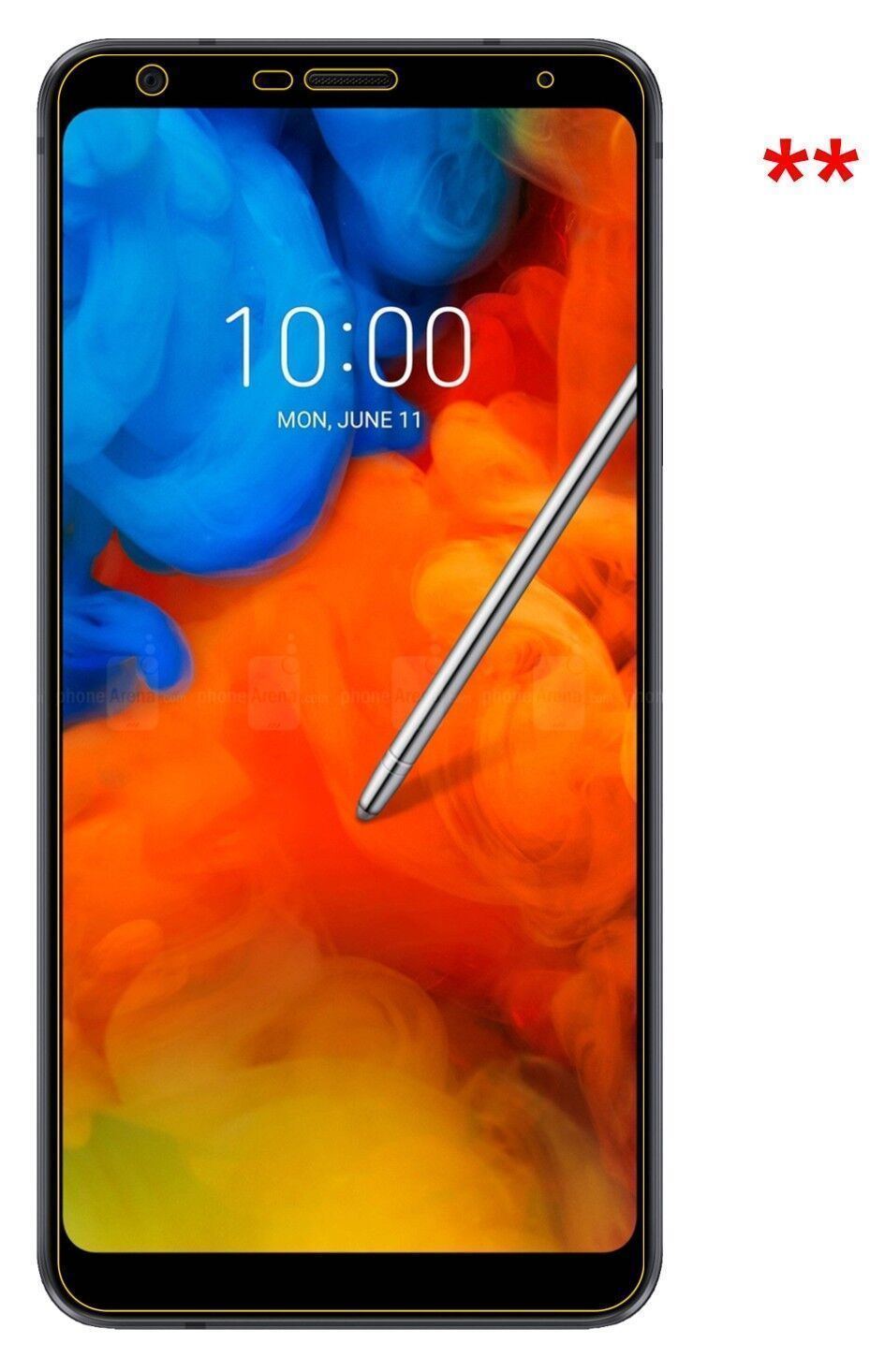 1x Schutzfolie klar für LG Q Stylus Alpha Display- (5)