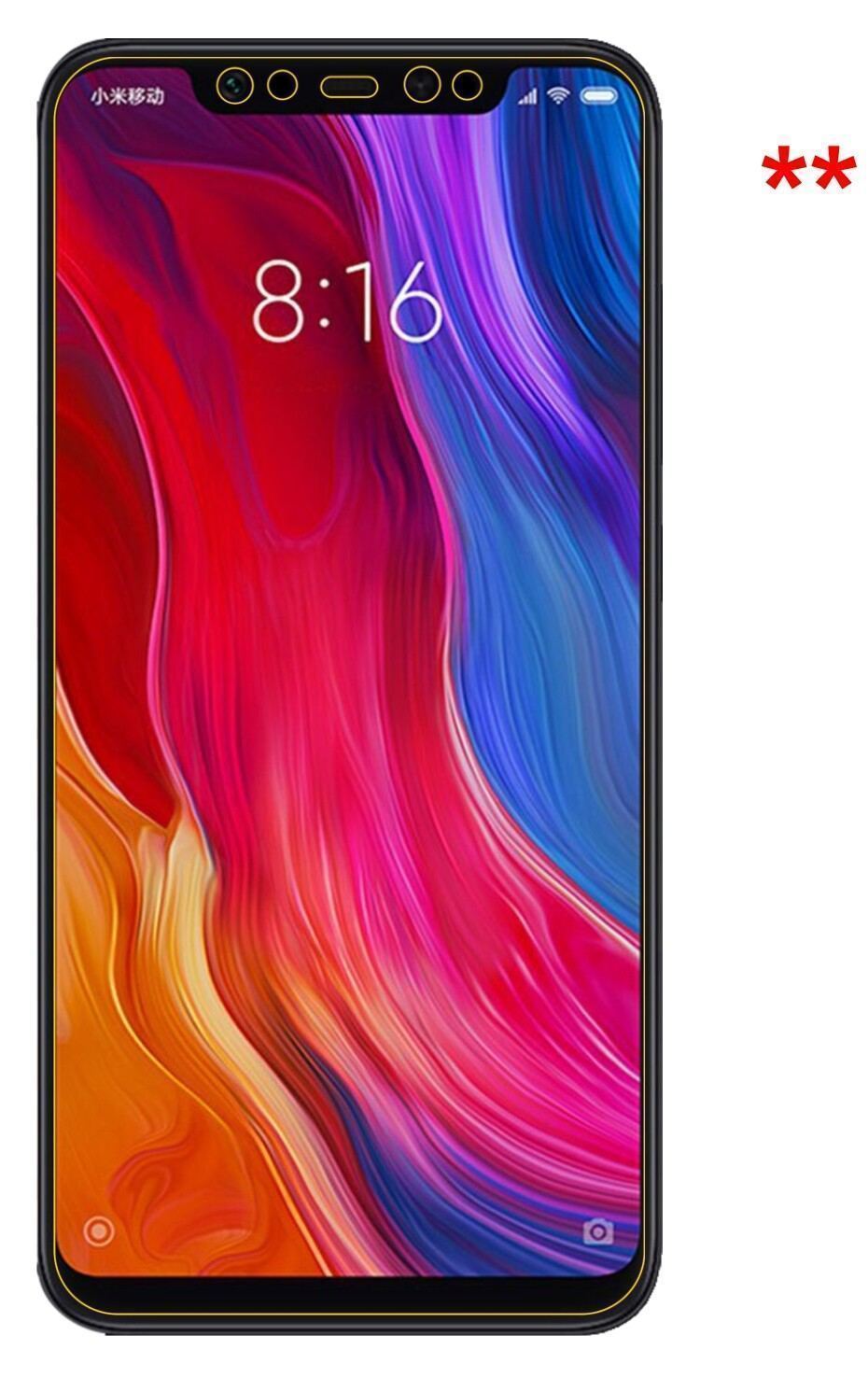 2x Schutzfolie klar für Xiaomi Mi 8 Explorer Displ (5)