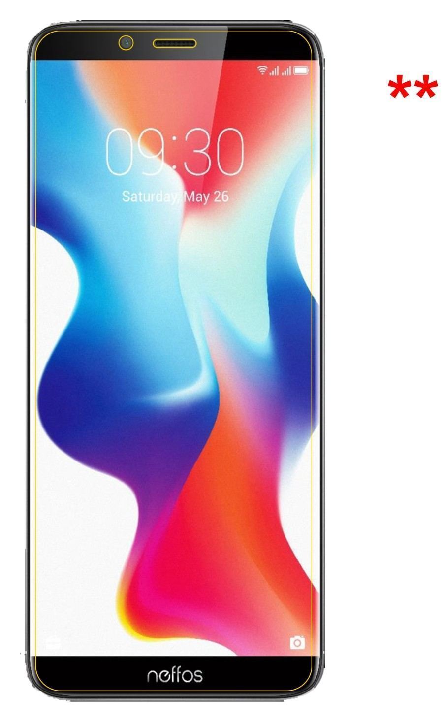2x 9H Schutzfolie für TP-Link Neffos X9 Panzerfoli (9)