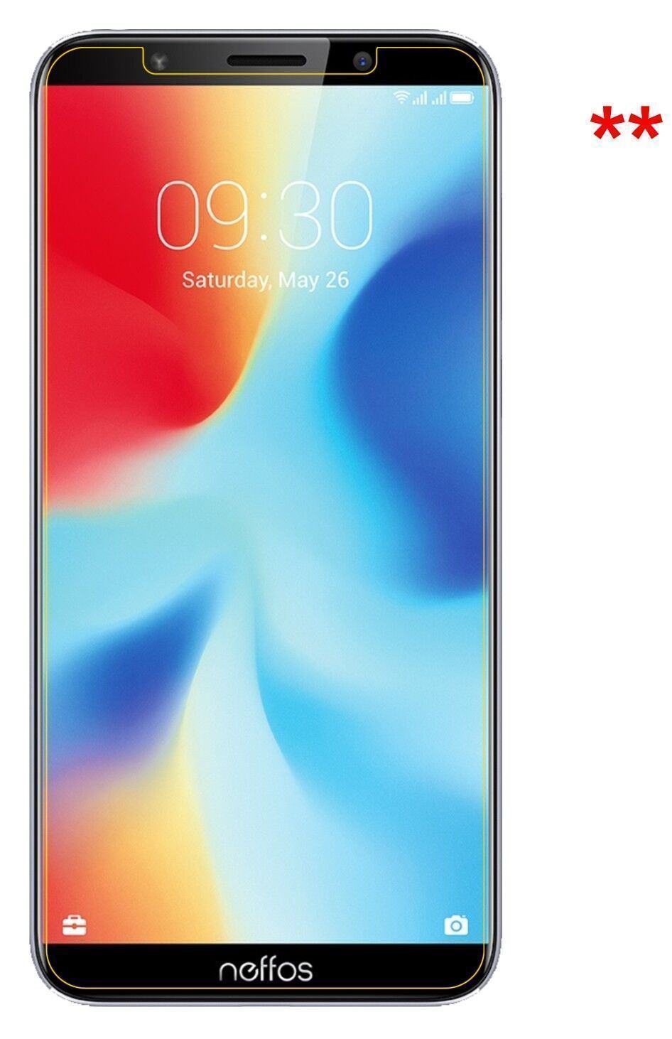 1x Schutzfolie klar für TP-Link Neffos C9A Display (5)