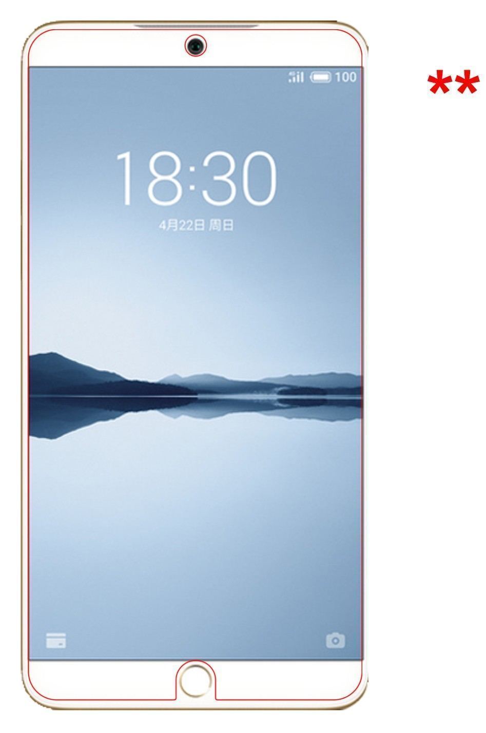 Blickschutzfolie für Meizu 15 Plus matt Schutzfoli (5)