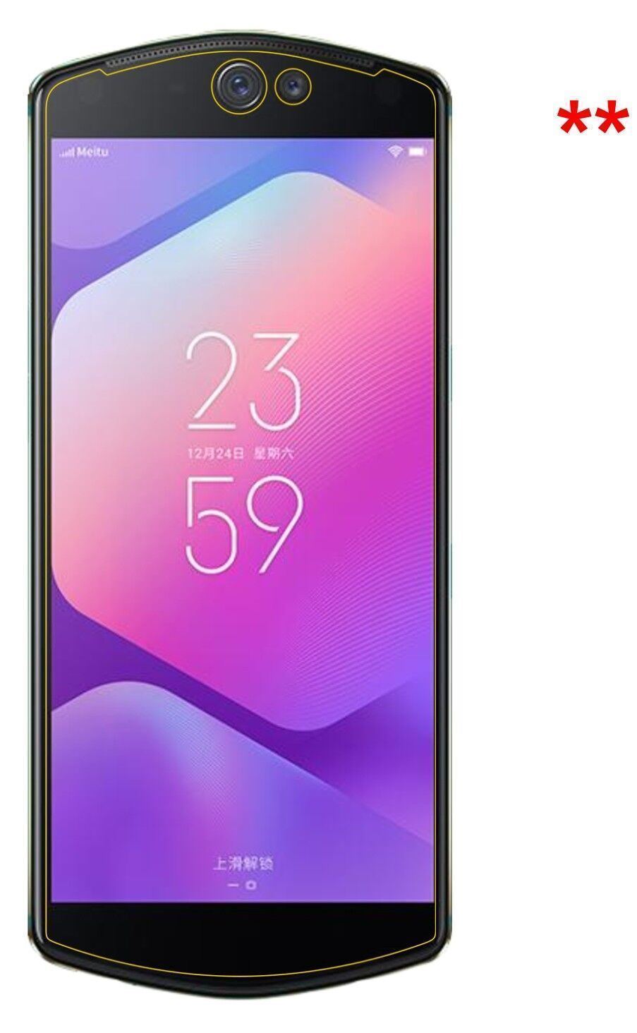 1x 9H Schutzfolie für Meitu T9 Panzerfolie (9)