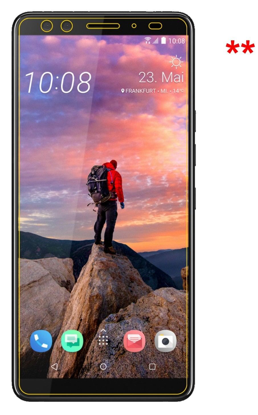 Blickschutzfolie für HTC U12 Plus matt Schutzfolie (5)