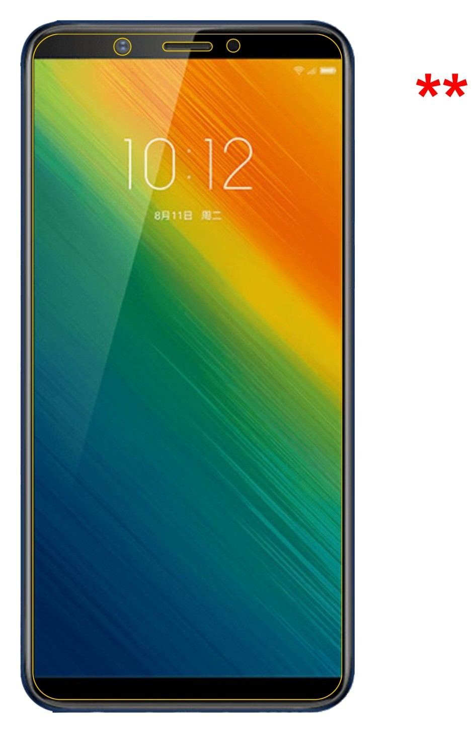 2x Schutzfolie matt für Lenovo K5 Note 2018 Displa (6)