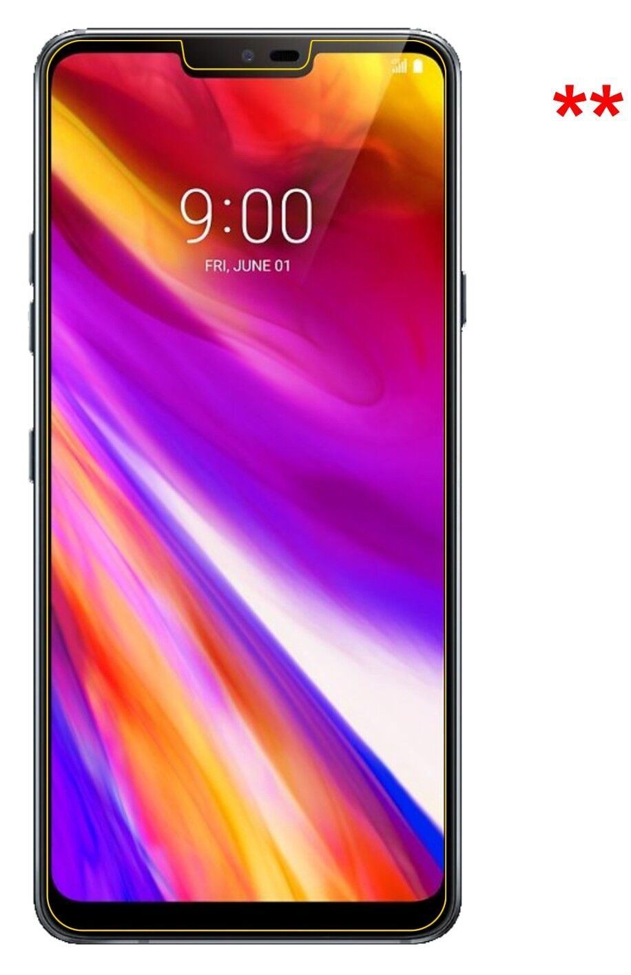 5x Schutzfolie matt für LG G7 ThinQ Display-Schutz (6)