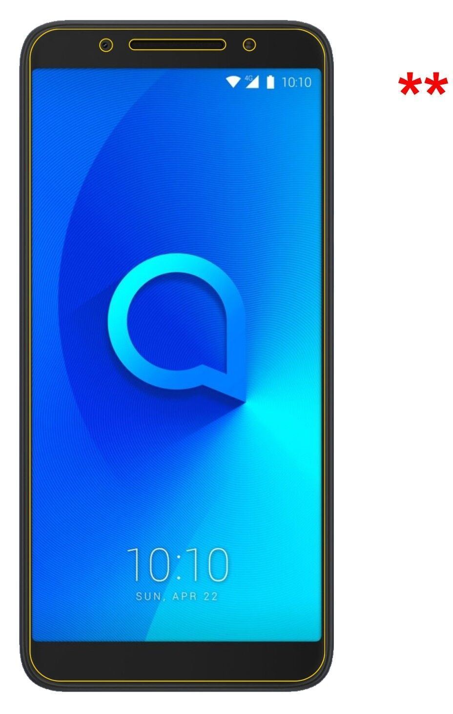 Blickschutzfolie für Alcatel 3 matt Schutzfolie Pr (5)