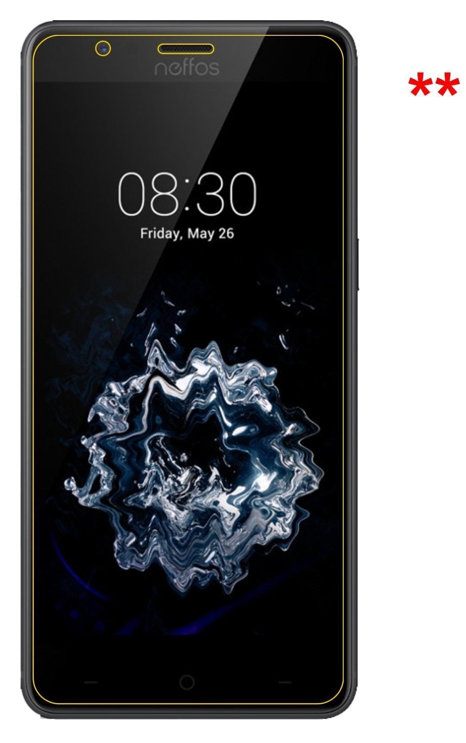 2x Schutzfolie matt für TP-Link Neffos N1 Display- (6)